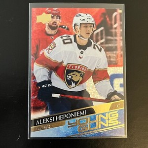 2020-21 Upper Deck Young Guns Speckled Rainbow Rookie #716 Aleksi Heponiemi