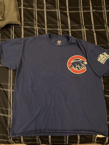 CHICAGO CUBS KRIS BRYANT JERSEY T-SHIRT XL 2016 WORLD SERIES CHAMPIONS Cover
