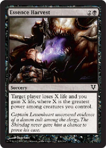 ESSENCE HARVEST X4 4 4X Avacyn Restored MTG Magic the Gathering Cards DJMagic - Image 1 of 1