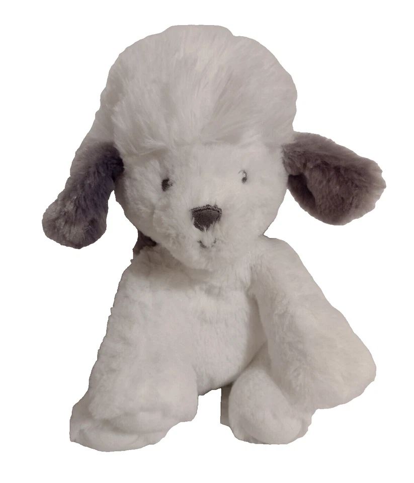 Baby English Sheepdog Plush Carters Just One You Dog Soft Stuffed Gray White 8" - Image 1 of 4