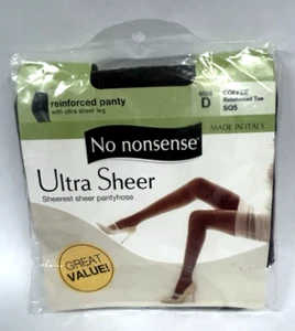 Collant Rinforzato Caffè Ultra Trasparente Nuovo con scatola No Nonsense Taglia D Made in Italy - Foto 1 di 2