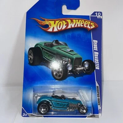 HOT WHEELS 2009 MODIFIED RIDES DEUCE ROADSTER BLUE - Image 1 of 2