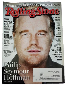 Rolling Stone Magazine Issue 1203 February 2014 Philip Seymour Hoffman Drake - Imagen 1 de 5