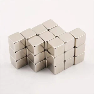 Cube Strong Neodymium Rare Earth Magnets Block Pull Magnetic - Picture 1 of 15