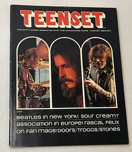 TeenSet Teenset August 1968 Vol 4 No 8 Cream Cover - Picture 1 of 3