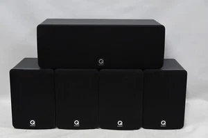 Q Acoustics 5.0 Surround Speaker Set -Model: 1010 Front & Rear - 1000C Center - Picture 1 of 22