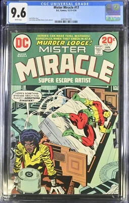 Mister Miracle #17 CGC Graded 9.6 (1974) Jack Kirby & Mike Royer Cover DC Comics - Image 1 of 2