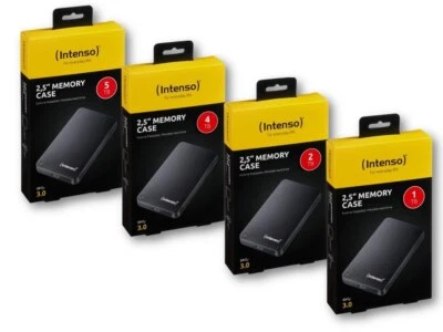 INTENSO Externe Festplatte USB 3.0 HDD 2,5 Zoll, 500 GB, 1TB, 2TB, 4TB, 5 TB - Bild 1 von 4