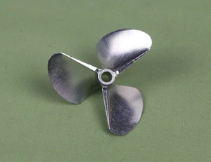 Rc Propeller CNC Machined 3 blades Alloy 7214 For 6.35mm 1/4" Prop Shaft Rc Boat - Picture 1 of 1