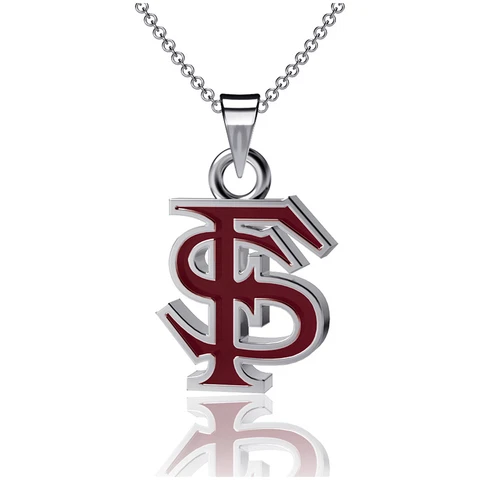 Dayna Designs Florida State Seminoles Enamel Small Pendant Necklace Cover