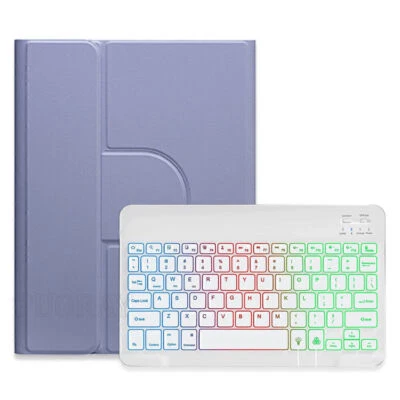 Bluetooth Backlit Keyboard Case Mouse For iPad 8/9/10th Gen Air 3/4/5th Pro 11" - Image 1 of 4