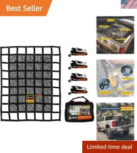 Heavy Duty Cargo Net-WLL: 1,500 lbs - Truck Accessory - Cargo Carrier - Truck... - Picture 1 of 9