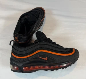 Nike Air Max 97 Größe 4Y Safari schwarz orange GS Laufen DX3088-001 Spitze sportlich - Bild 1 von 20