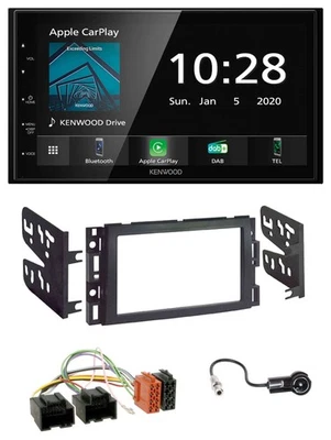 Kenwood Bluetooth MP3 DAB USB 2DIN Autoradio für Chevrolet Equinox Impala Monte - Bild 1 von 4