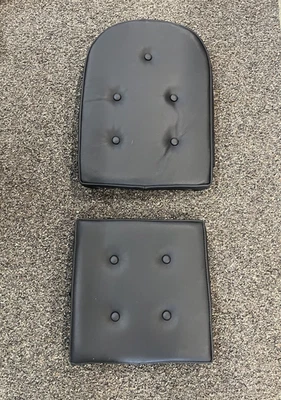 Piper J3 Cub Front Seat, 2 Piece Leather Cushion Set, Original Styling, Nice! - Image 1 of 4