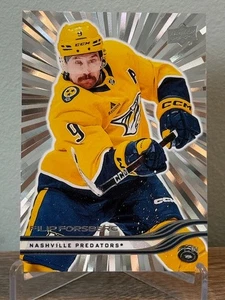 2025-26 Upper Deck Series 1 Silver Outburst Filip Forsberg #96 Predators - Picture 1 of 2