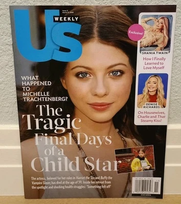 US Weekly 2025 March 17 11 magazine Michelle Trachtenberg Shania Twain Buffy  - Image 1 of 4