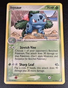 Ivysaur 35/100 (Ex Crystal Guardians) PreRelease Stamped Pokemon TCG - NM! - Bild 1 von 2