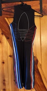 Adidas 3 Color Tricolor Logo Tank Dress Athletic, Primeblue, XS. *See Photos* - Picture 1 of 24
