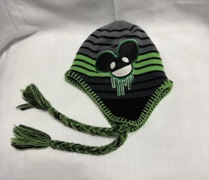 Deadmau5 Beanie Knit Hat Beanie Green Black One size - Picture 1 of 5