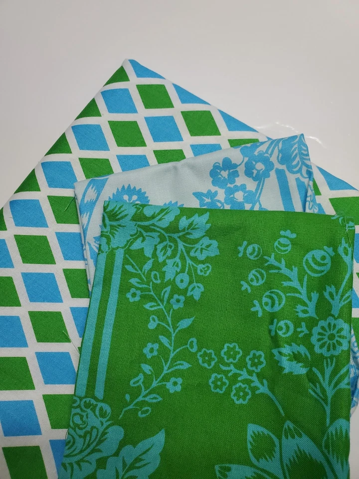 Jennifer Paganelli Fabric Happy Land Cotton Freespirit Sew 3 PCS FAT QUARTER SET - Image 1 of 1