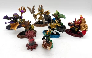 LOTTO (8) Skylanders Imaginators Figure Sensei Ambush Flarewolf King Pen Tri-Tip - Foto 1 di 24