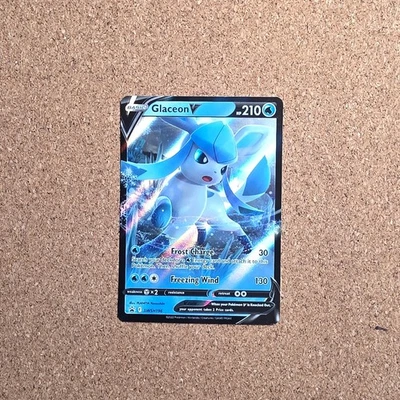 Glaceon V SWSH196 SWSH: Sword & Shield Promo Cards Holo *CZ - Image 1 of 2