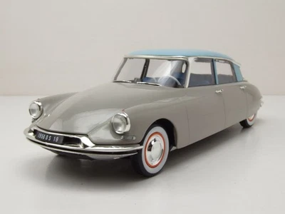 Citroen DS 19 1956 Grigio Azzurro Modellino 1:18 Norev - Immagine 1 di 4