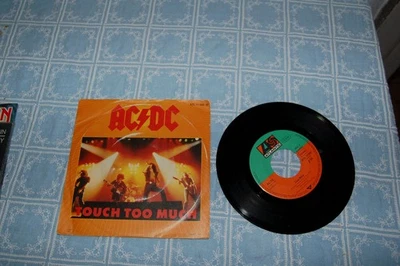 Single AC DC Touch too much+++++++Hard  Rock 80er Sammlung - Bild 1 von 2