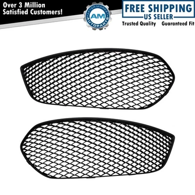 Комплект крышек отверстий противотуманных фар подходит для Mercedes-Benz CLA250 CLA45 AMG 2014-2016 годов выпуска - Изображение 1 из 4