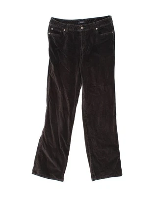 Pantalones informales rectos IZOD para mujer EE. UU. 8 medianos W30 L30 algodón negro CM36 Foto 1 de 3