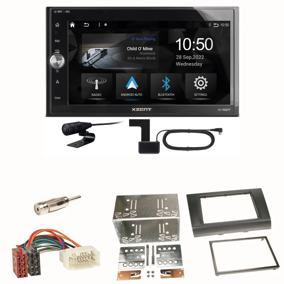 Xzent X-527 Android Auto CarPlay DAB Einbauset für Suzuki Swift Sport EZ MZ - Bild 1 von 1
