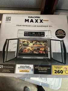 Kalorik Maxx Advance Digital 26 Quart Luft Friteuse Ofen AFO52233SS - STAHL ONE SIZE - Bild 1 von 5