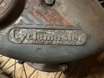 Cyclemaster Oldtimer Rarität u.a. für Rabeneick Hinterrad mit Motor - Bild 1 von 4