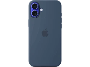 Apple Funda de silicona con MagSafe para iPhone 16 Plus, Azul denim - Imagen 1 de 1