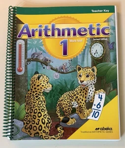 ABeka Book Arithmetic 1 Worktext 2nd Edition Teacher Key - Picture 1 of 1