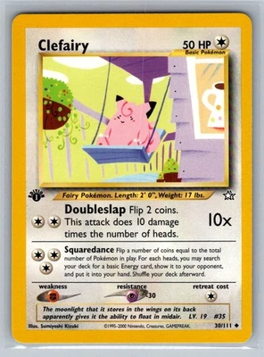Clefairy Uncommon Neo Genesis 1st Edition 030/111 NM - Image 1 of 2