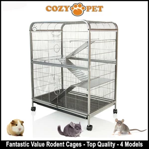 Cozy Pet Rodent Cage for Rat, Ferret, Chinchilla, Degu or other Small Pets RC01 - Picture 1 of 10