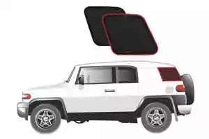 Genuine SNAPSHADES Port Window Shades for Toyota FJ Cruiser (2006-2022) - Picture 1 of 3