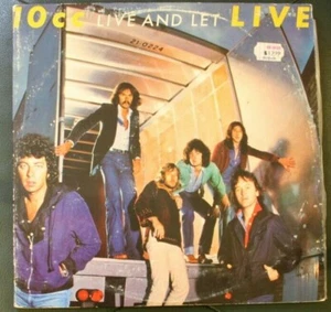 10cc Live and Let Live Gate hinged Double LP 6641698 - Picture 1 of 7