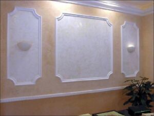 *FRAME* 3D Decorative Wall Stone Panels. Form Plastic mould for Plaster, Gypsum