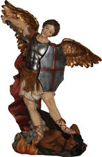 Heiligenfigur, Heiliger Michael, Höhe 39cm