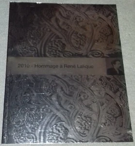 2010 Hommage à René Lalique 1860-1945 150ème Anniversaire Glass Jewellery Vases - Picture 1 of 3