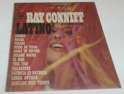 RAY CONNIFF Y SU ORQUESTA LATINO LP VINYL COLOMBIA 33 RPM  - Image 1 of 4