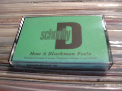 SCHOOLLY D CASSETTE TAPE HOW A BLACKMAN FEELS DEMO PROMO RAP HIP HOP OLD SCHOOL - Image 1 of 4