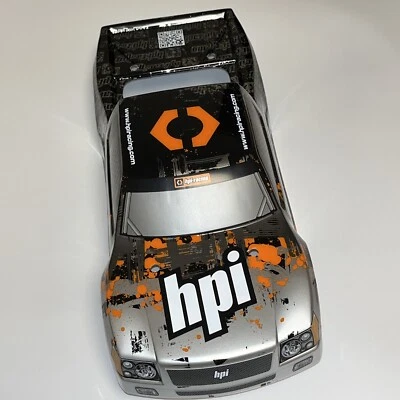 HPI  Savage X  4.6  – 109883 – NITRO GT-3 LKW LACKIERTE KAROSSERIE (SILBER/SCHWA - Bild 1 von 4