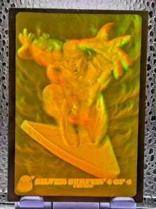 1994 Marvel Universe SILVER SURFER Card #4 3D Hologram Vintage - Picture 1 of 2