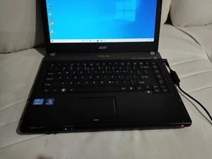 Acer TM p643-M Laptop i5-3510M @2.50GHz 4GB RAM 320 GB HD Win10 - Picture 1 of 12