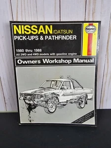 6036 Nissan/Datsun Pick-up Pathfinder Owner-Repair Manual 72030 Haynes 1980-1988 - Picture 1 of 3