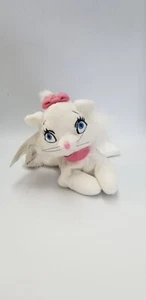 Mini Bean Bag Marie 8"  Disney Theme parks Aristocats white cat kitty kitten - Picture 1 of 12